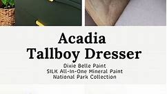 Acadia Painted Tallboy Dresser