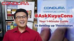 How to Properly Set Up Your Fridge Thermostat | CONDURA | #AskKuyaCons