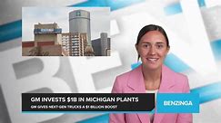 GM Invests $1B in Michigan Plants