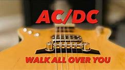 AC/DC Walk All Over You (Malcolm Young Guitar Lesson)