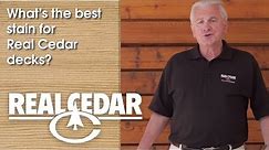 FAQ : What's The Best Stain For Real Cedar Decks? - Realcedar.com