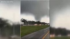 Tonight's Tornado Warning on the Treasure Coast was no joke. This was from I-95 near Port St. Lucie. | Liz Quirantes