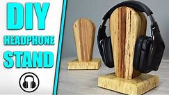 How To Build Your Own Headphone Stand | DIY