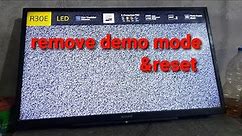 Sony led tv demo mode(LOOP) remove Sony led tv Factory reset setting