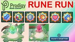 How to Complete a Rune Run in Harmony Island in Prodigy?