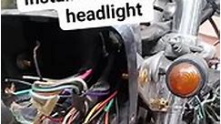 How to install relay to headlight of motorcycle | Kalikot VLOG TV