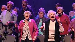 Forever Young choir of senior citizens joined on stage by Kate Ceberano for setlist of classic rock anthems