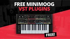 15 FREE Minimoog VST Emulator Plugins For 2024!