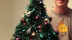 Coat Hanger Christmas Tree