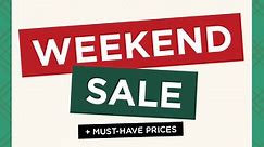 3-Day Weekend Sale