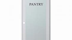 MMI Door Modern Pantry 30 in. x 80 in. Left Hand Full Lite Frosted Glass Primed MDF Single Prehung Interior Door, 4-9/16 in. Jamb Z03752534L