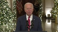 LIVE: U.S. President Joe Biden delivers his Christmas address