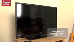 Top reviewed TVs at Argos - Toshiba 40L1333 40 Inch Full HD 1080p LED TV