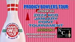 PRODIGY BOWLERS TOUR -- 2024 KCO January Point Tournament Division 1