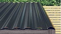 VidaXL Roof Panels 36 Pcs Powder-coated Steel Anthracite 60X36cm