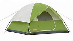 Coleman Sundome 6-Person Dome Tent, 72" Center Height, Overall dimensions: 120'' H x 120'' W