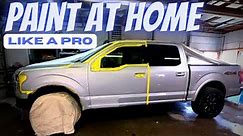 Simple steps to paint a car at home! diy auto paint