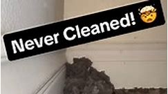 “I don’t need my dryer vent cleaned, I clean my lint trap.” Think again! The lint trap to your dryer only captures a portion of the lint, the rest expels into the vent! #oddlysatisfying #dryerventcleaning #cleantok #shocking | Lint Away