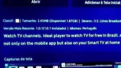 Brasil TV na SmartTV SAMSUNG Streaming Legalizado + 130 Canais #shortsvideoviral #viral #shorts