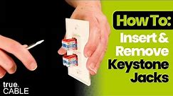 Best Way To Remove and Reuse a Keystone Jack (Simple Trick)