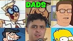 These are the worst cartoon dads…happy Father s Day #reaction #ring #tvshow | Chiken-Reaction