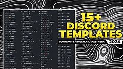 [2024]Free Discord Templates to make Clean Server | 15+ Discord Server Templates | Discord Tutorial