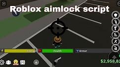 Roblox da hood aimlock script 2023 For fluxus and pc ✔️✔️