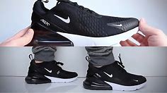 Nike Air Max 270 'Black' (sneaker review) - UNBOXING & ON FEET