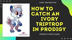 Prodigy Math Game | How to CATCH an IVORY TripTrop Pet in Prodigy.