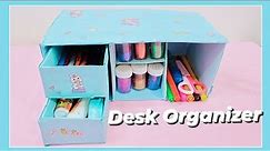 DIY Desk Organizer/ School Supplies/Paper Crafts Idea