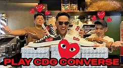 BEST SELLING NA PLAY CDG X CONVERSE CHUCK TAYLOR!!!