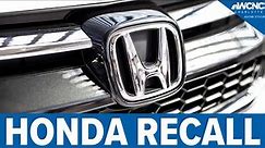 Honda recalling more than 330,000 vehicles