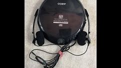 Coby Portable Disk CD Player digital CD 191 BLK