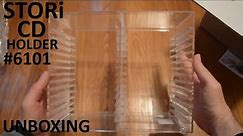 Unboxing STORi Clear Acrylic Stackable CD Holder #6101