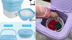 Anytrade - AED75/- Washing Machine Portable, Mini Foldable...
