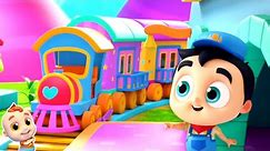 The Train Song, Nursery Rhymes And Vehicle Song for Kids by Super Supremes