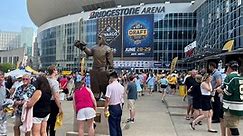 Fans flock to Nashville for NHL draft