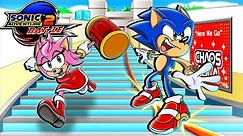 Sonic VS Amy! - Sonic and Amy Play Sonic Adventure 2 BATTLE