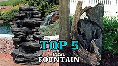 Top 5 BEST Water Fountains of [2022] - Amazing Waterfall Fountain - Reviews 360