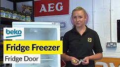 How to Replace the Fridge Door on a Beko Fridge Freezer