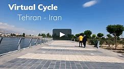 4K Virtual Cycle Rides - Gardens and Mountains - Iran
