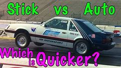 Stick vs Auto - Real World Test! Back to Back C4 vs 5-Speed. Same car. With Dyno Results