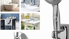 KLLEYNA Shower Head Sink-Faucet Bathtub-Bathroom-Garden - Hose Sprayer Attachment(5 Adapters) for Hair Washing & Pet Dog Rinse & Baby Bath, ON/OFF Extension for Moen, Kohler, Delta, American Standard