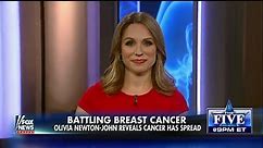 Olivia Newton-John reveals breast cancer has spread