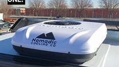The @nomadiccooling X2 roof top AC is becoming one of the top options for the 2024 XT! Watch as our sales manager Adam goes through the operation of the unit from inside the cabin. The AC unit has 8,188 BTUs of cooling power, fits perfectly snug on the roof of the XT, and adds only a couple inches to the overall height of the camper. The 12V unit runs off the camper’s battery system so you can use your AC off the grid without the need for a generator. The AC will sip power at 27 amps in Eco mode