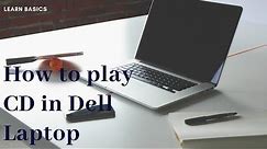How to play CD in Dell Laptop | How to open CD in computer | play CD | how to run CD in laptop