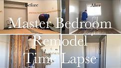 Master Bedroom Remodel | Time Lapse -Papa Lolly