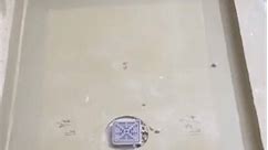 Everyone needs to learn how to tile shower floors like this! #HomeImprovement #tutorial #howto #teachersoftiktok #toolkit #realestate #worklife #learnontiktok #work #homerenovation #renovation #followers #howto #construction #tutorial #home | Hadley Huber