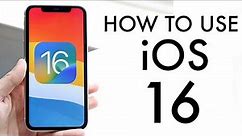 How To Use iOS 16! (Complete Beginners Guide)
