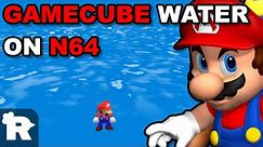 Super Mario Sunshine water on the Nintendo 64